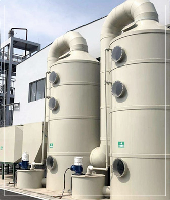 Équipement de traitement des gaz résiduaires et des eaux usées